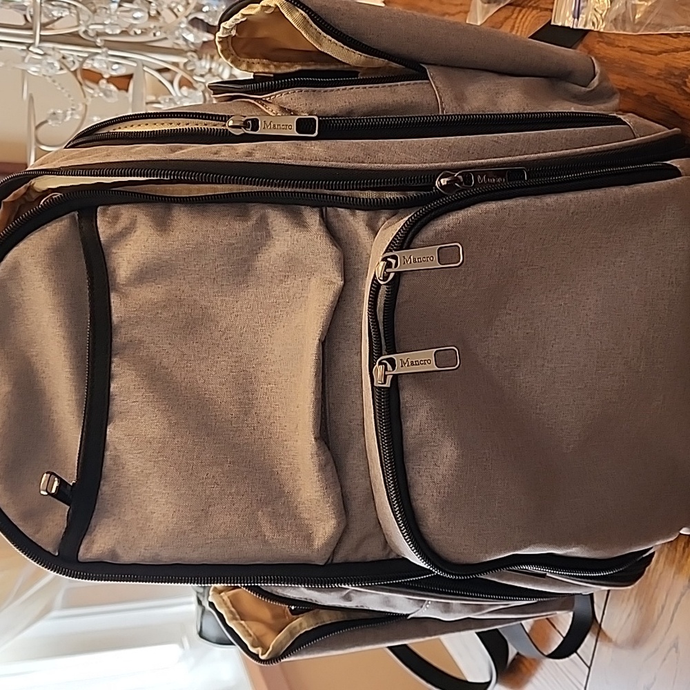 Mancro diaper bag